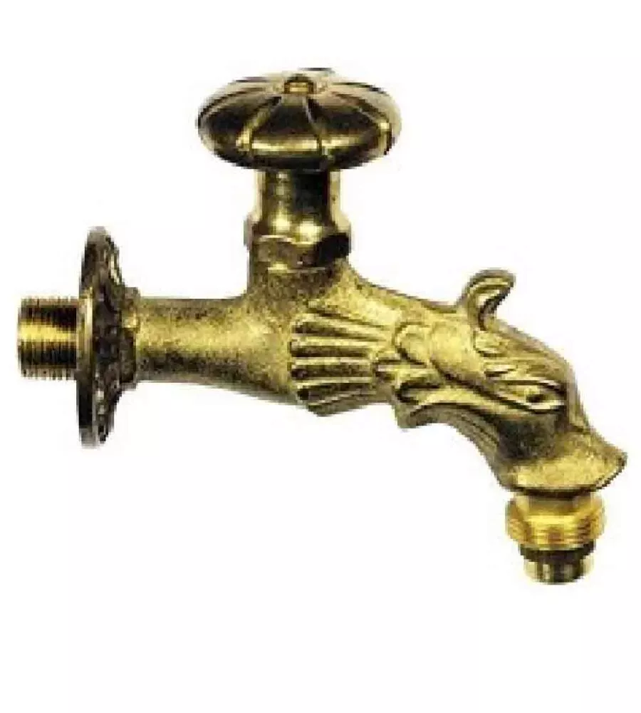 RUBINETTO ORNAMENTALE 1/2" PER FONTANE